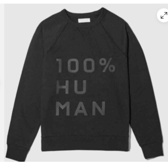Everlane | The 100% Human Typography Sweatshirt - Picture 2 of 5